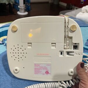 Hello Kitty Cream Telephone with Gold Accents